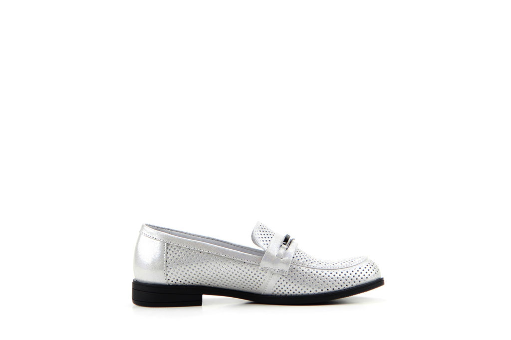 Лоферы 117.p.madonnabl.white ibiza