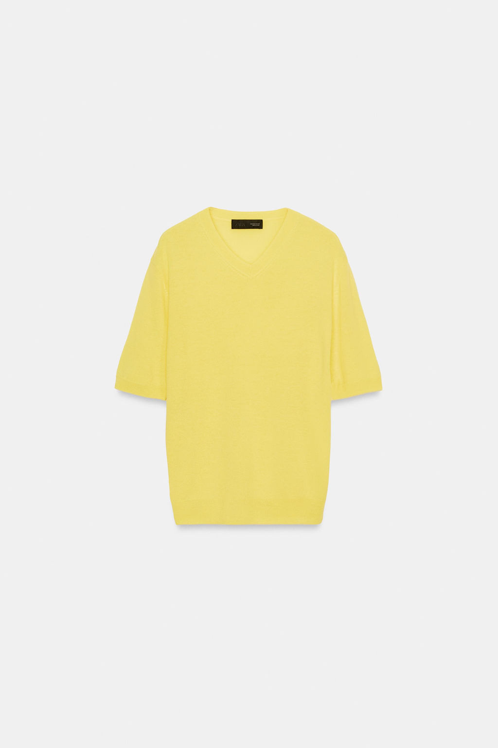 100% WOOL SHORT SLEEVE JUMPER - Zara фото 12