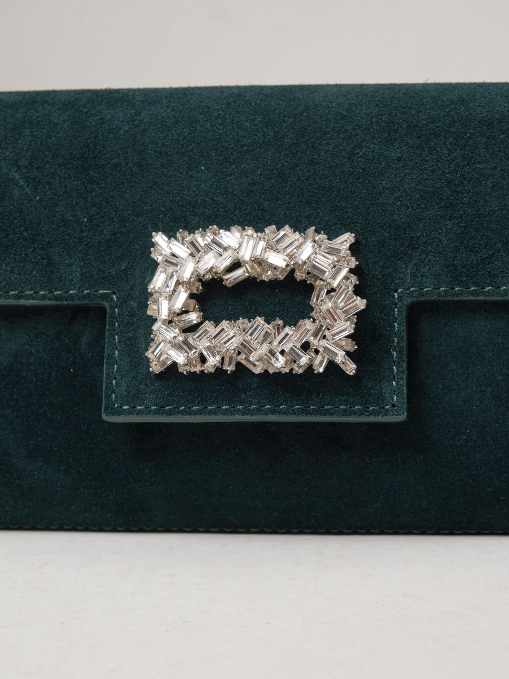 Замшевый клатч Deboro 31016 форест