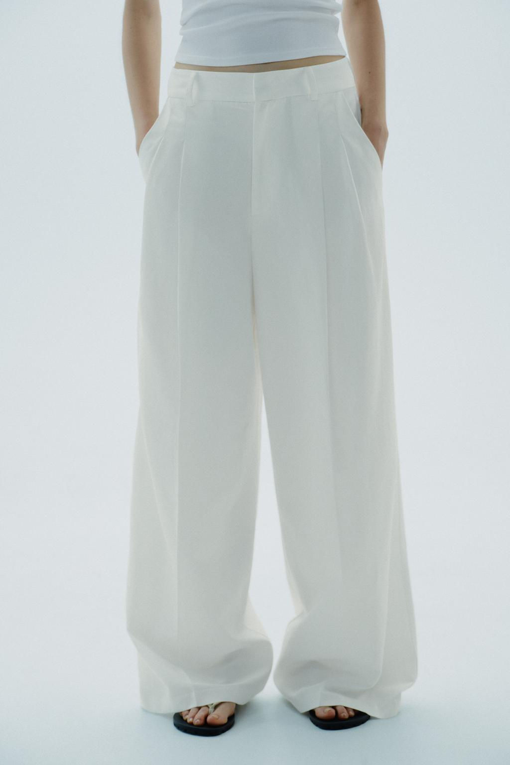 PLEATED TROUSERS - Zara фото 18