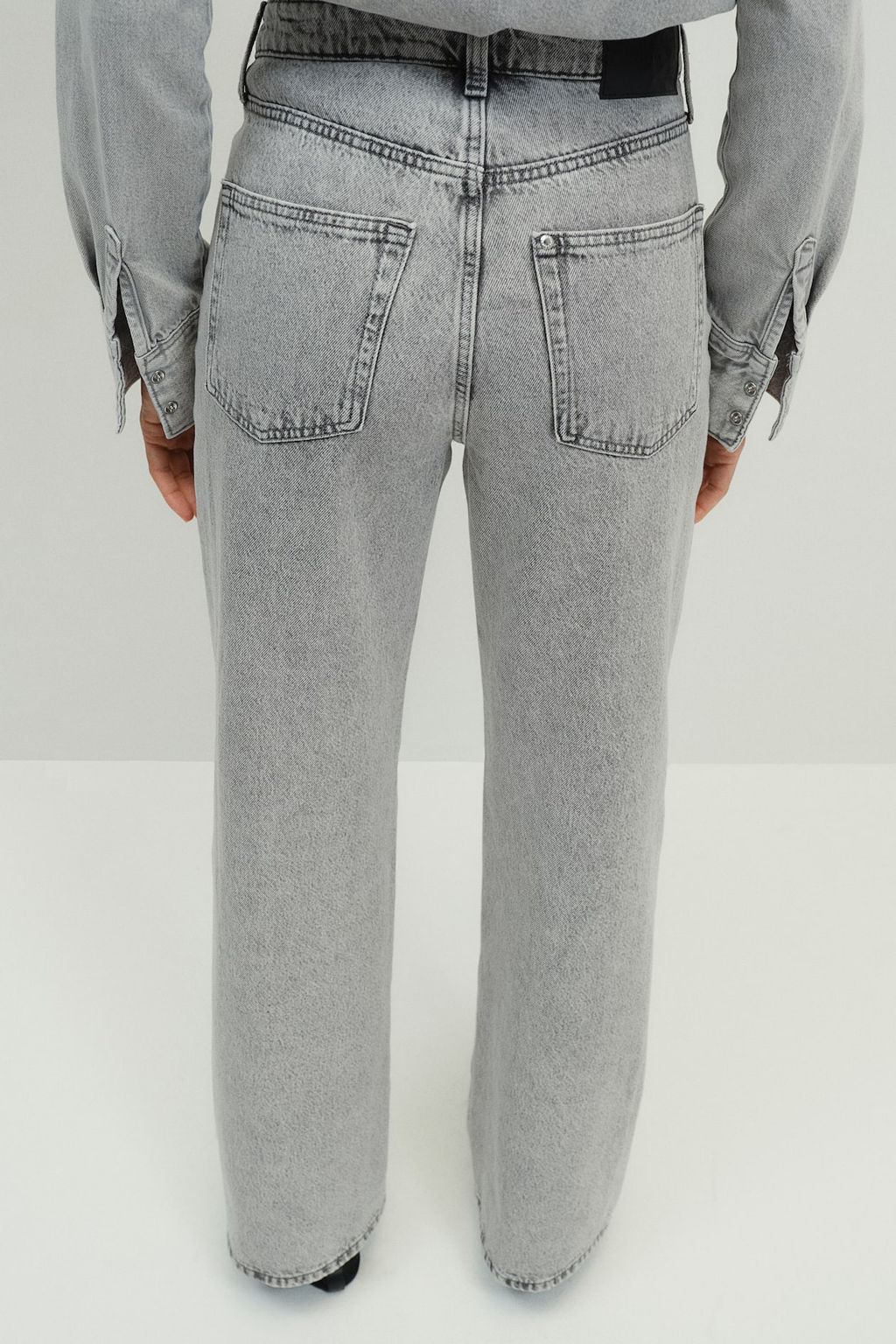 Wide Ultra High Jeans - H&m фото 2