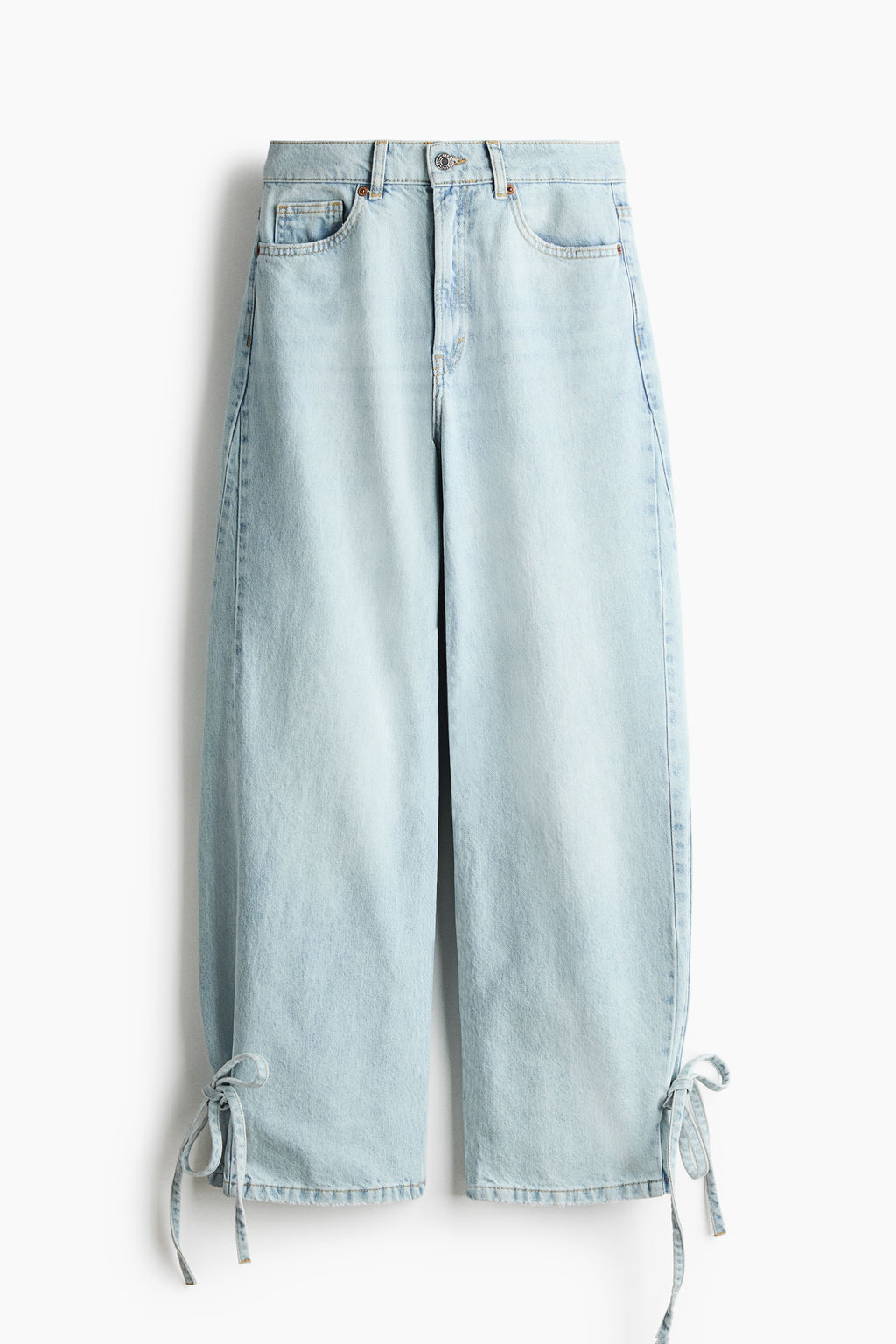 Barrel High Waist Ankle Jeans - H&m фото 3