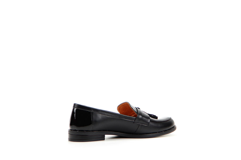 Лоферы 117.madonna9g.black+laq