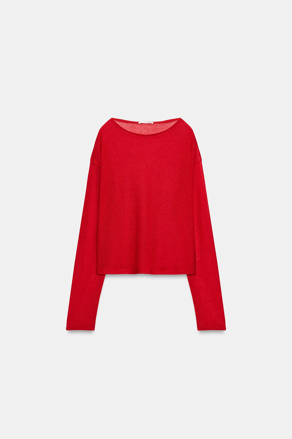 JERSEY R?STICO CALADO / Rojo - Zara фото 6