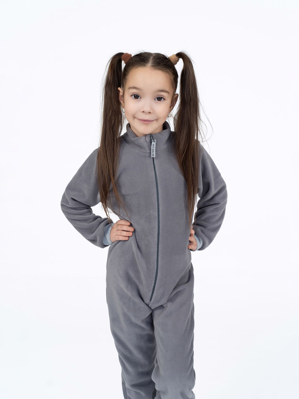 Комбинезон детский серый