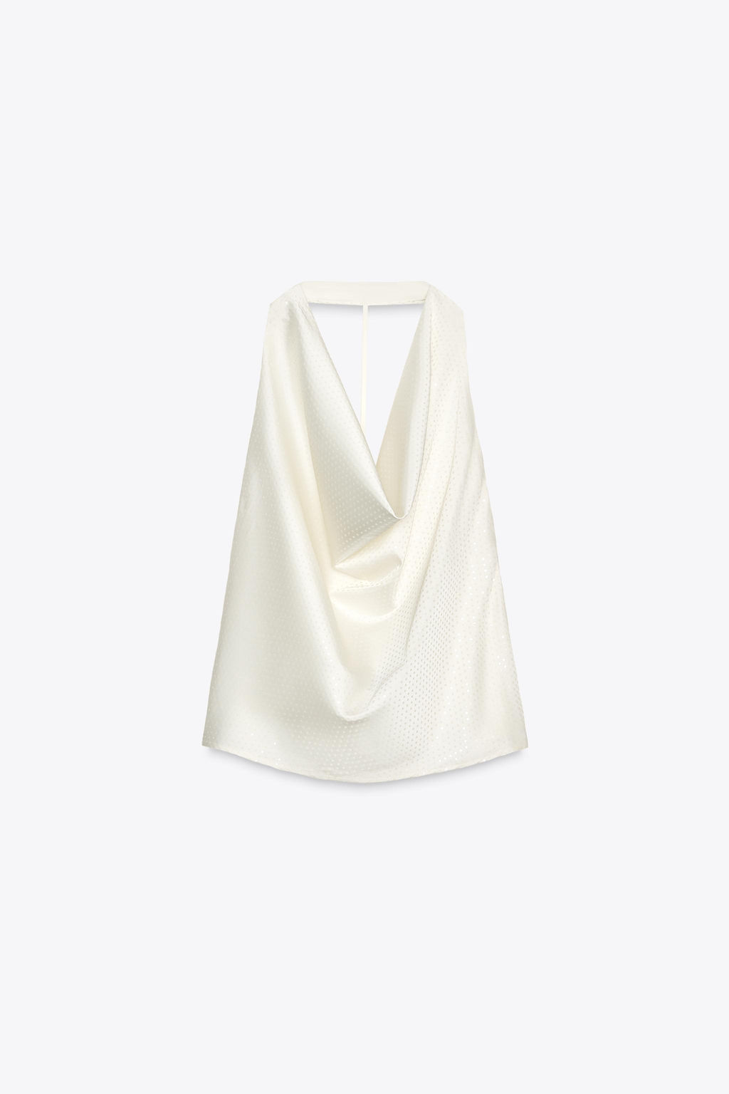 SPARKLY HALTER TOP - Zara фото 5
