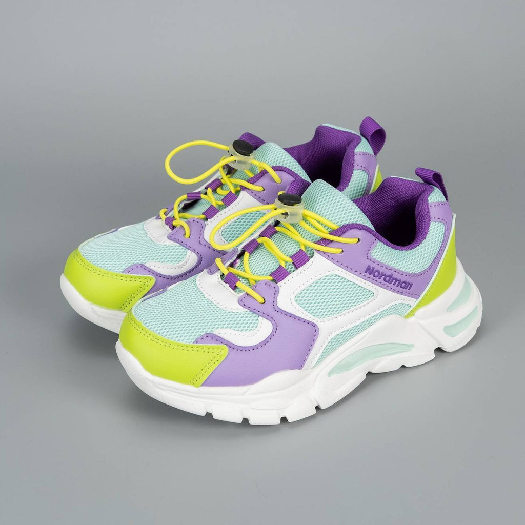 Кроссовки Nordman Jump серо-оранжевый  фото 54