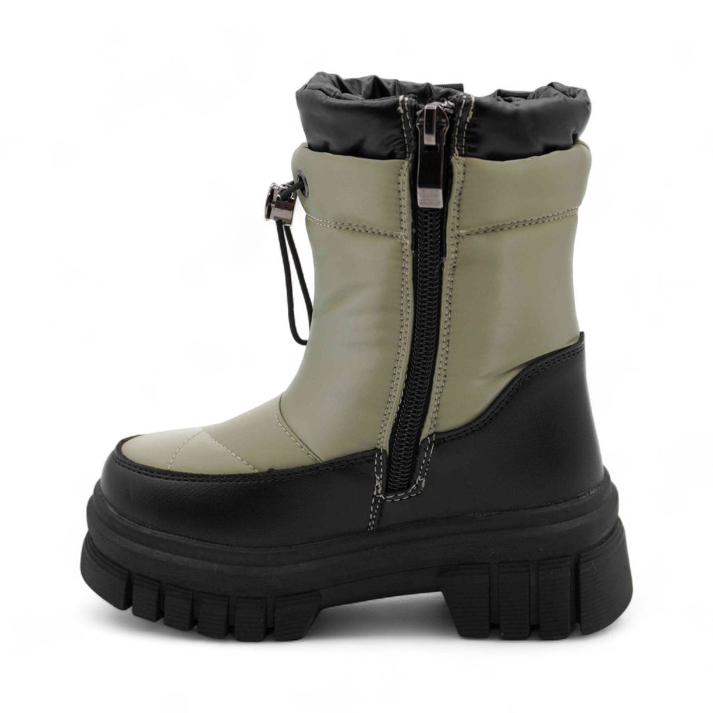 Дутики зимние В5012-16 зеленые - BONCY фото 3