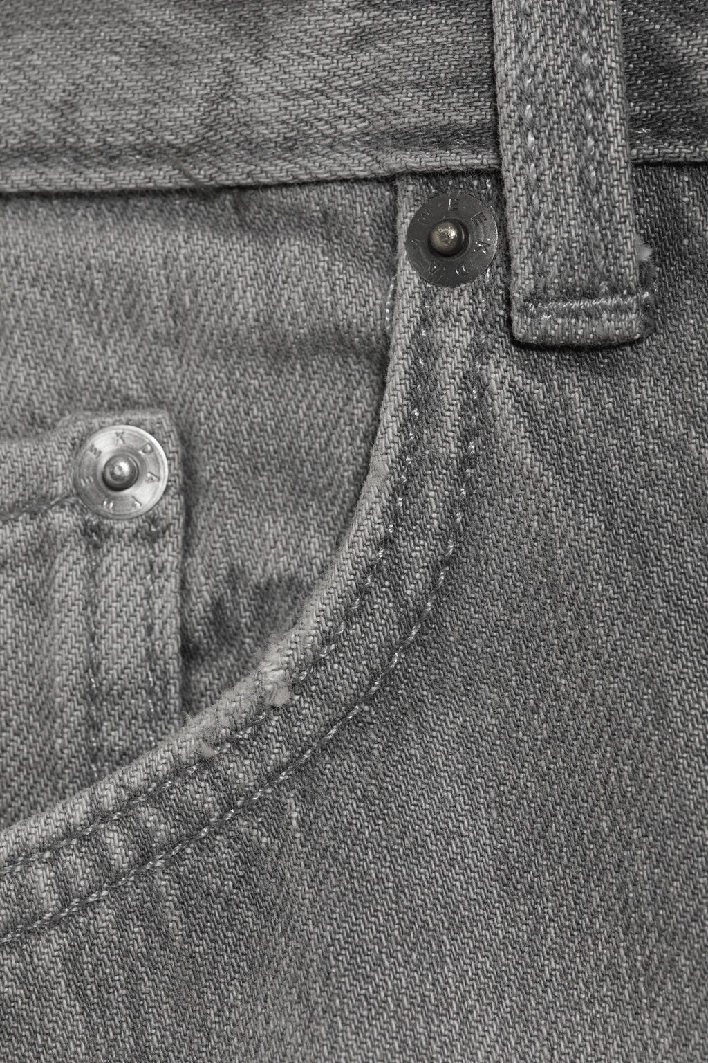 Vaqueros unisex de tiro medio y pernera baggy holgada Astro - H&m фото 7