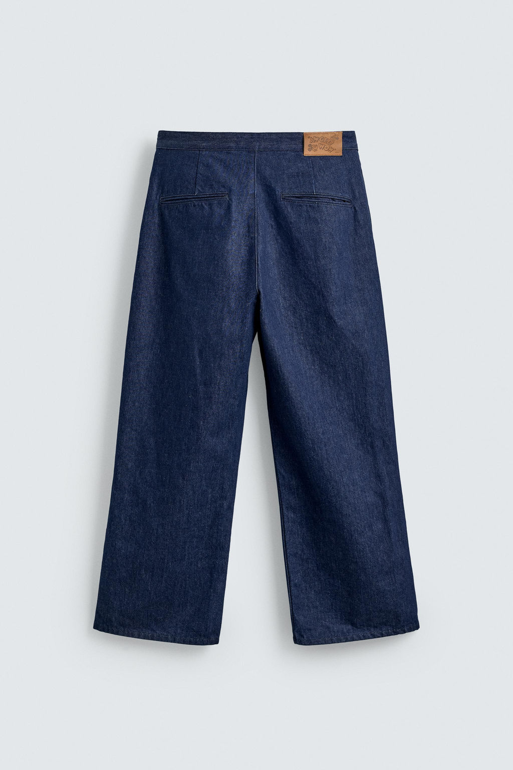WIDE-LEG DENIM TROUSERS HARRY LAMBERT FOR ZARA X DISNEY  фото 8