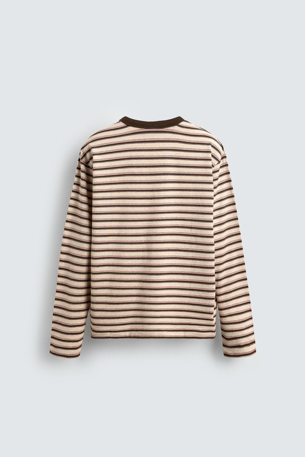 STRIPED JACQUARD T-SHIRT