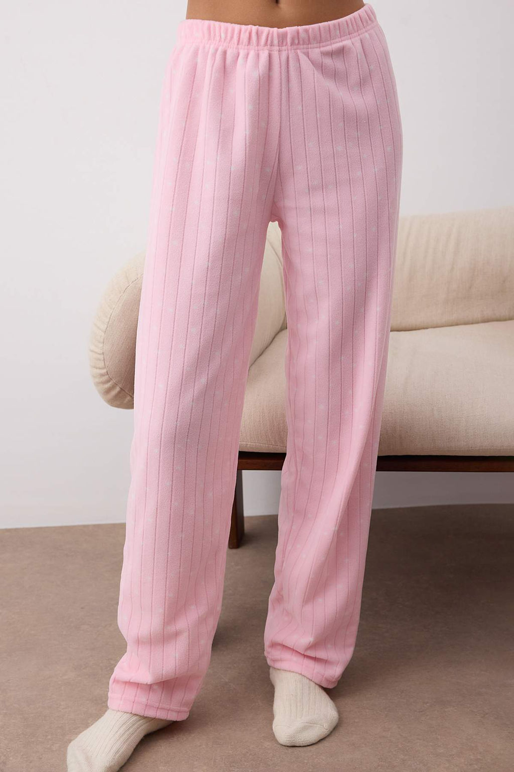 Pembe Galaksi Patchli Polar Orme Pijama Tak?m? THMAW26PT00193 - Trendyolmilla фото 3