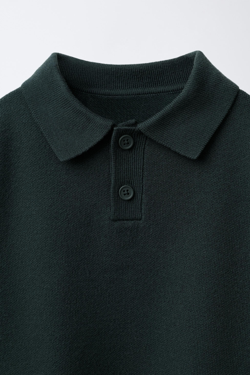 BASIC KNIT POLO SHIRT - Zara фото 13