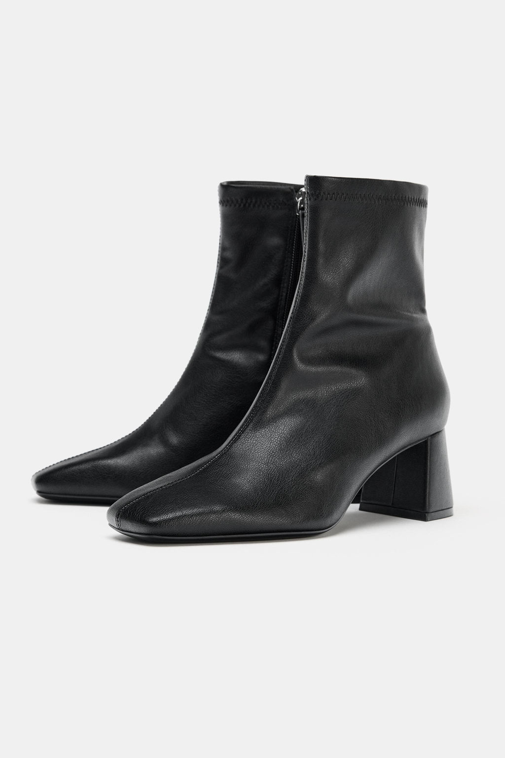 BLOCK HEEL ANKLE BOOTS - Zara фото 2