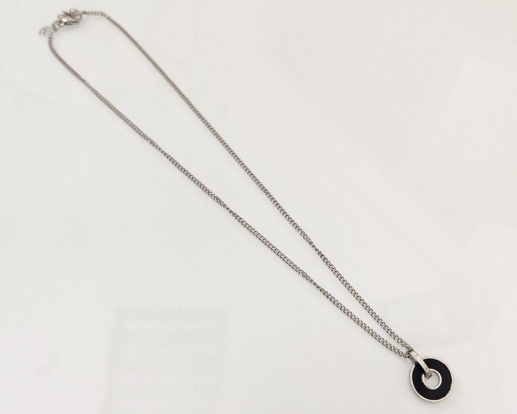 Кулон из стали на цепочке