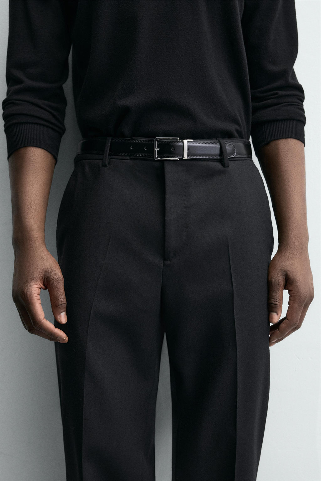 REVERSIBLE LEATHER BELT - Zara фото 7