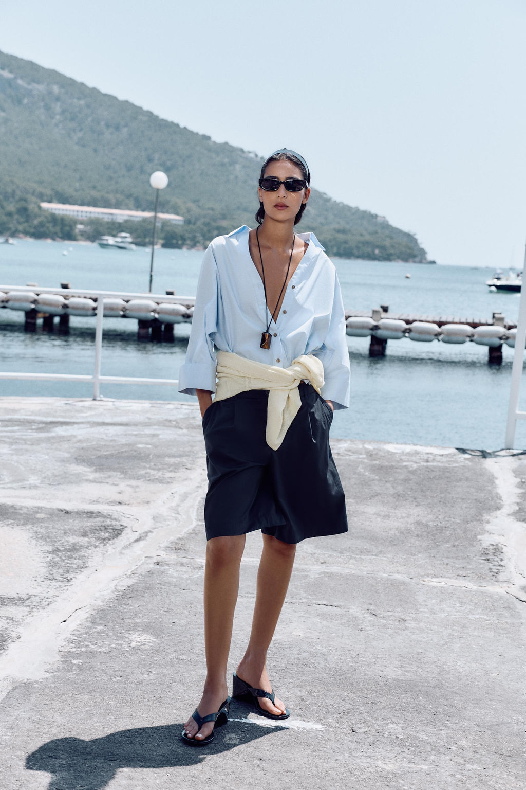 WIDE-SLEEVE POPLIN SHIRT - Zara фото 19