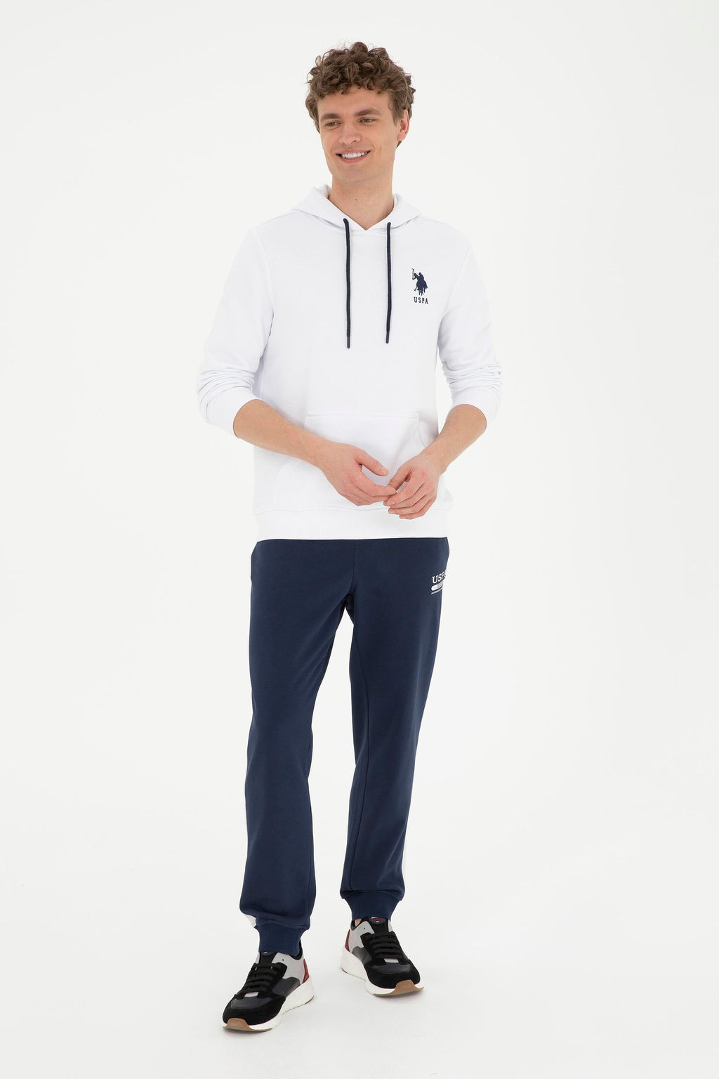 Мужской белый базовый свитшот Неожиданная скидка в корзине - U.s. polo assn фото 11