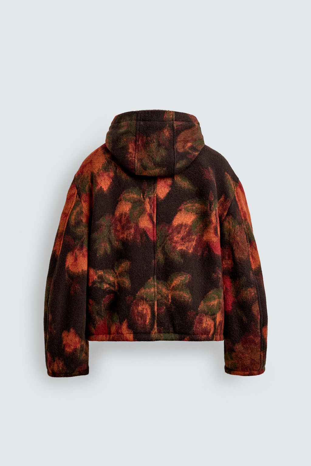 BOXY FIT HOODIE JACKET - Zara фото 5