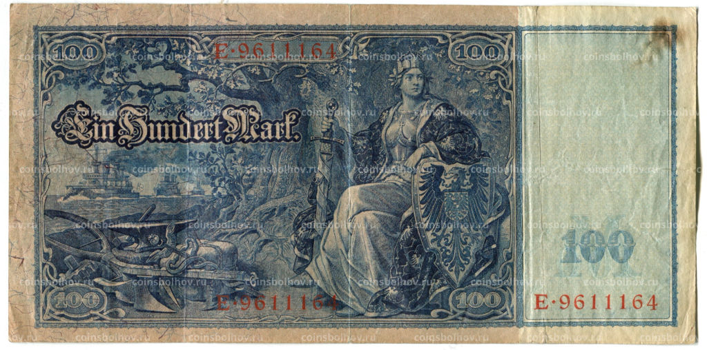100 марок 1910 года Германия