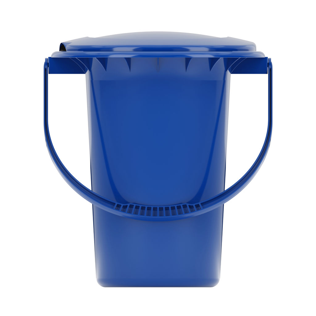 Ведро-туалет 18л. голубой М1316