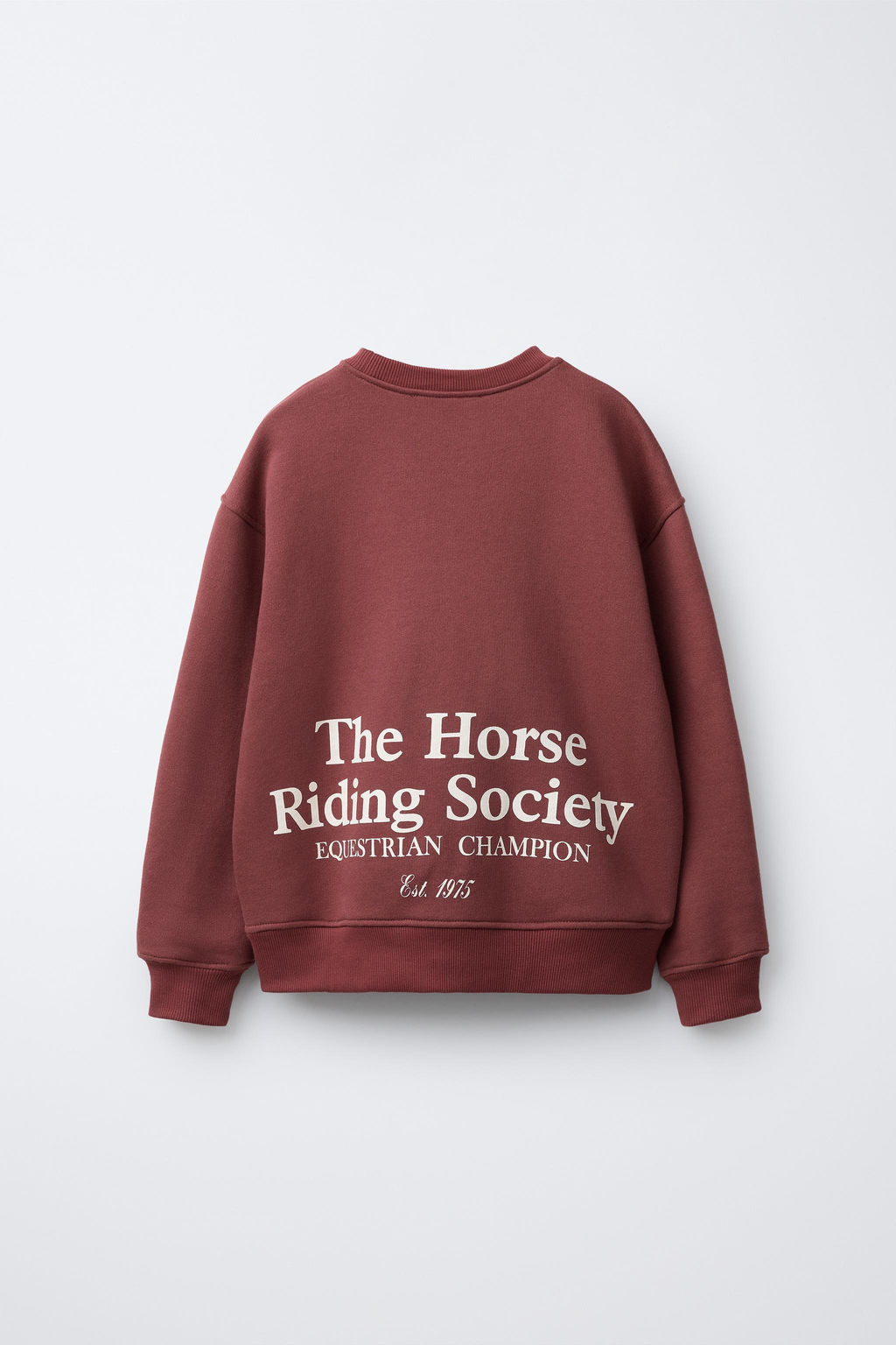 EMBROIDERED SLOGAN SWEATSHIRT - Zara фото 2