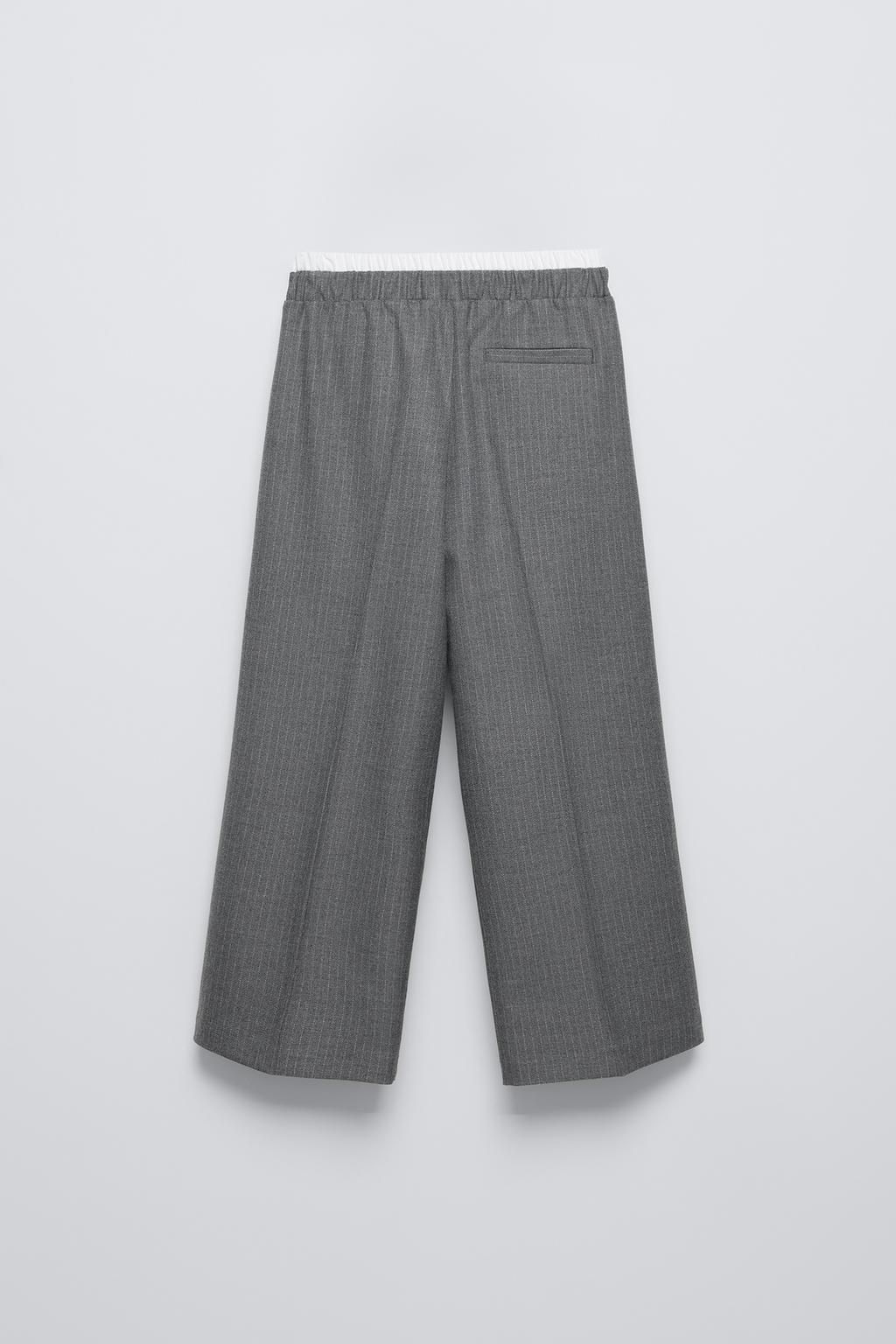 DOUBLE WAISTBAND TROUSERS - Zara фото 2