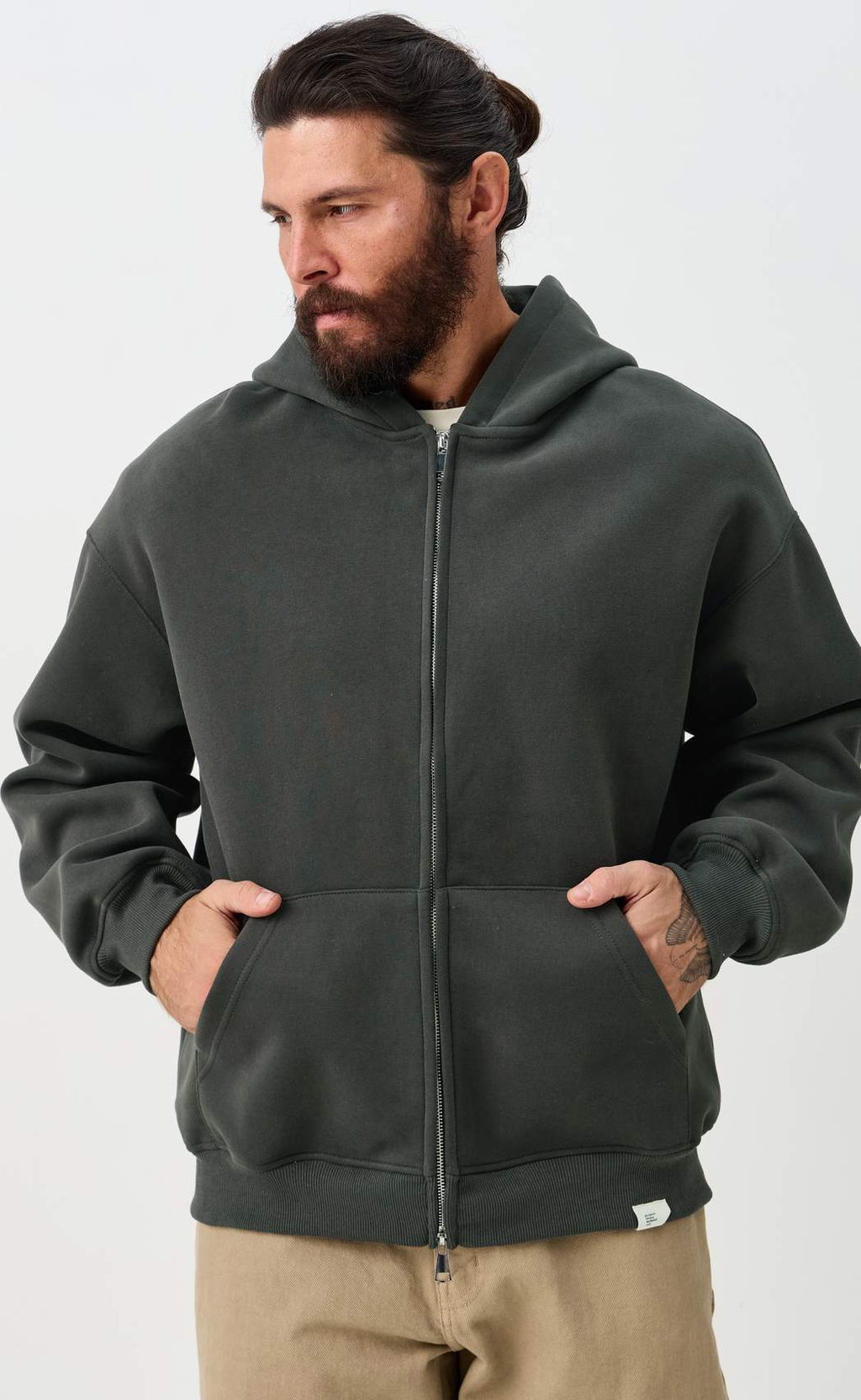 Толстовка P611-15-01 grey - Primm фото 3