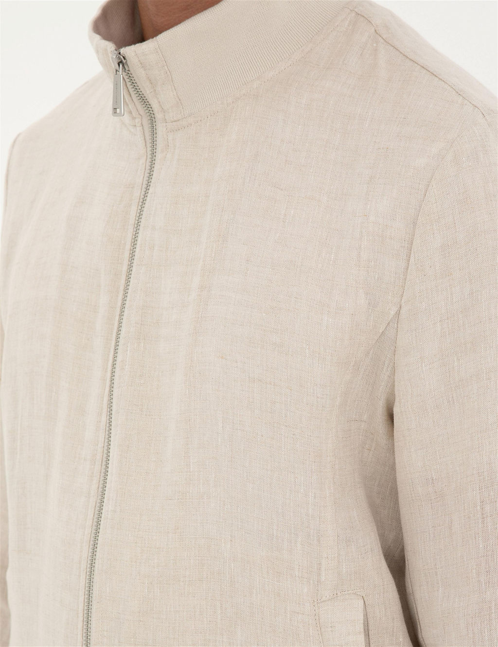 Bej Baharl_k Mevsimlik Mont - Pierre cardin фото 7