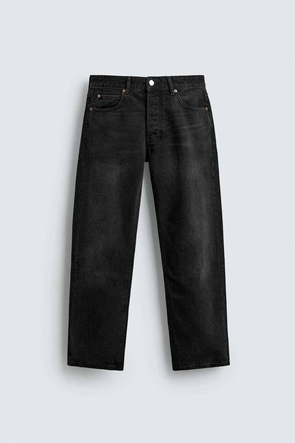 JEANS REGULAR FIT / Carb?n - Zara фото 7