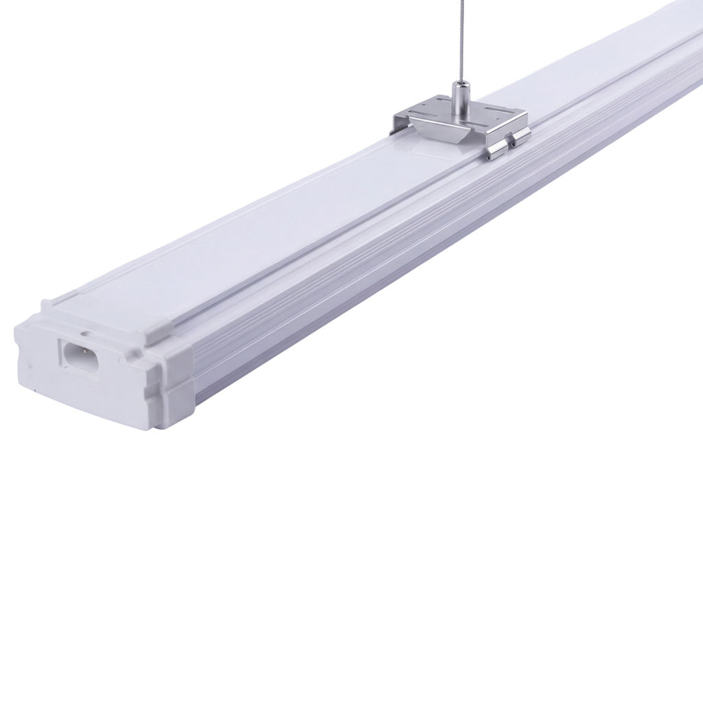 ULO-K21A 40W/4000K/L125/K IP65 WHITE Светильник линейный светодиодный подвесной. Белый свет (4000K). 4400Лм. 1250х84х44мм. Корпус белый. TM Uniel