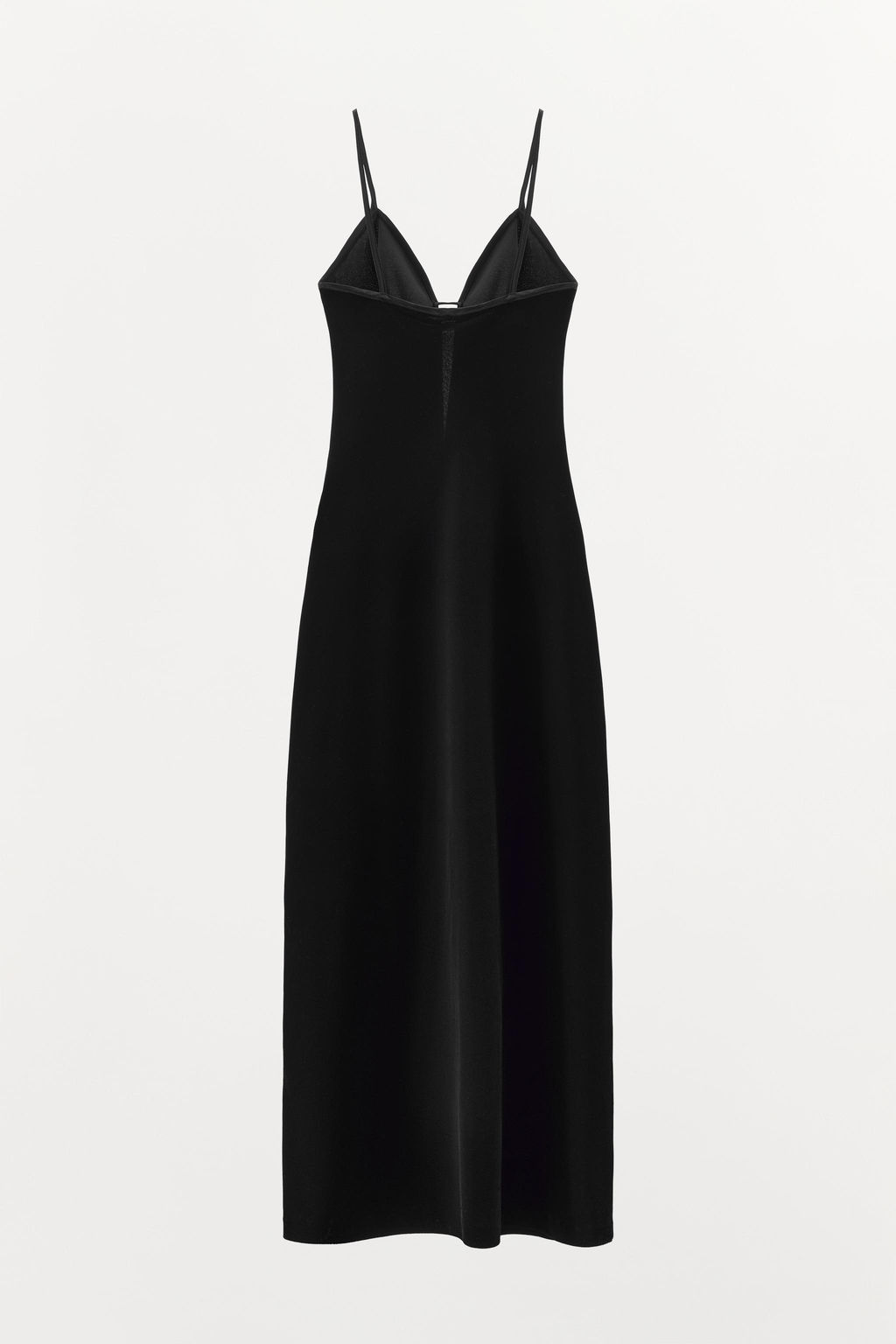 VELVET STRAPPY DRESS - Zara фото 15