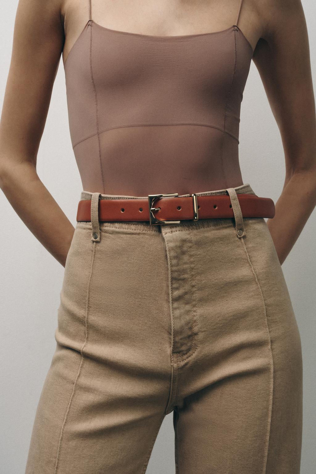 ZW COLLECTION WIDE-LEG HIGH-WAIST JEANS - Zara фото 27