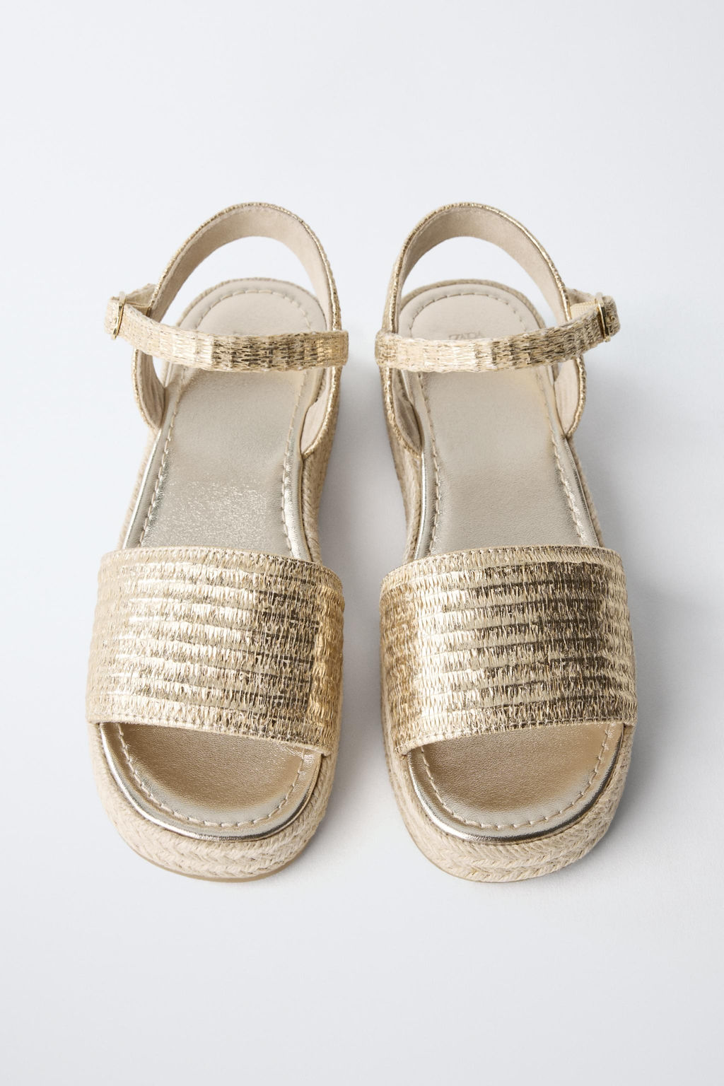 SANDALIA YUTE / Oro - Zara фото 4