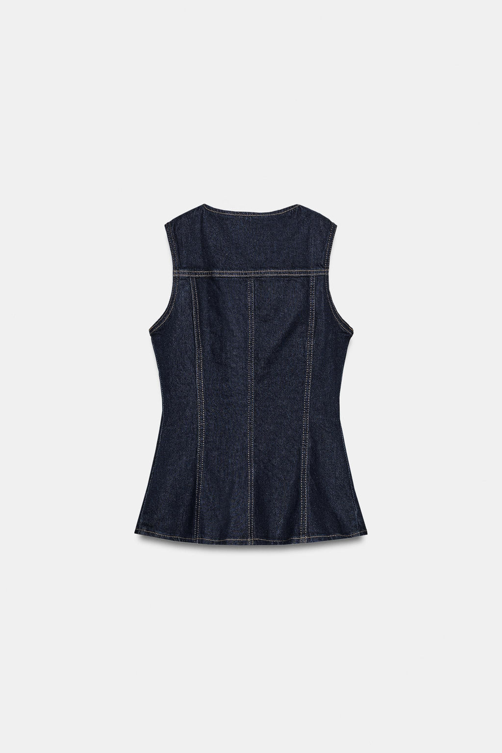 CHALECO Z1975 ENTALLADO DENIM / Azul - Zara фото 7