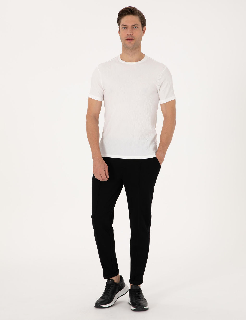 Siyah Slim Fit E_ofman Alt_ - Pierre cardin фото 3