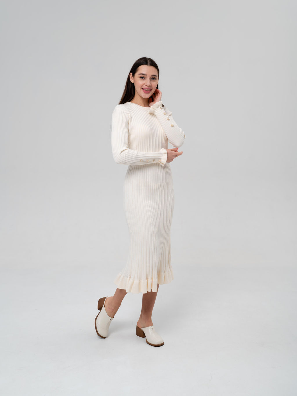 Сабо 5132.23663br.Бежевый+коричневый