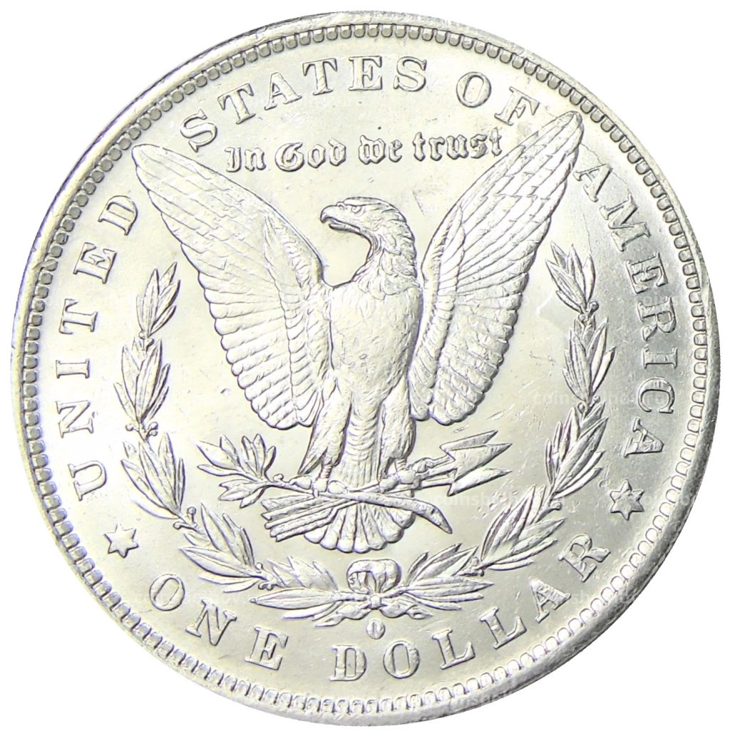 Монета 1 доллар 1884 года O США Доллар Моргана