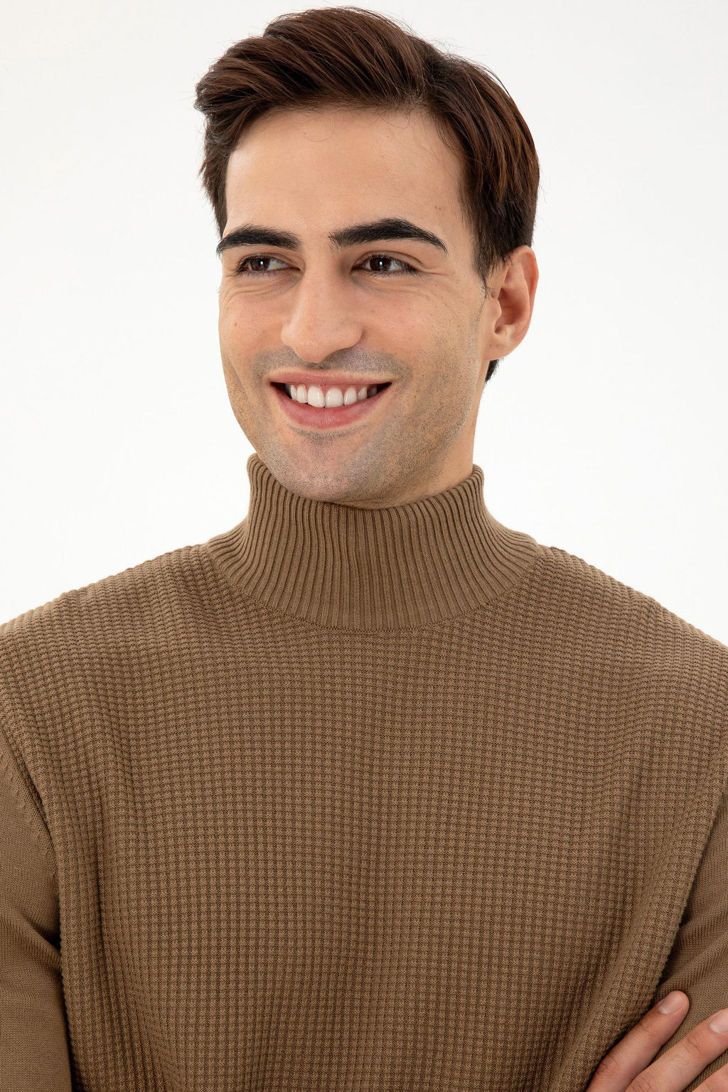 Мужской свитер цвета хаки Неожиданная скидка в корзине - U.s. polo assn фото 2