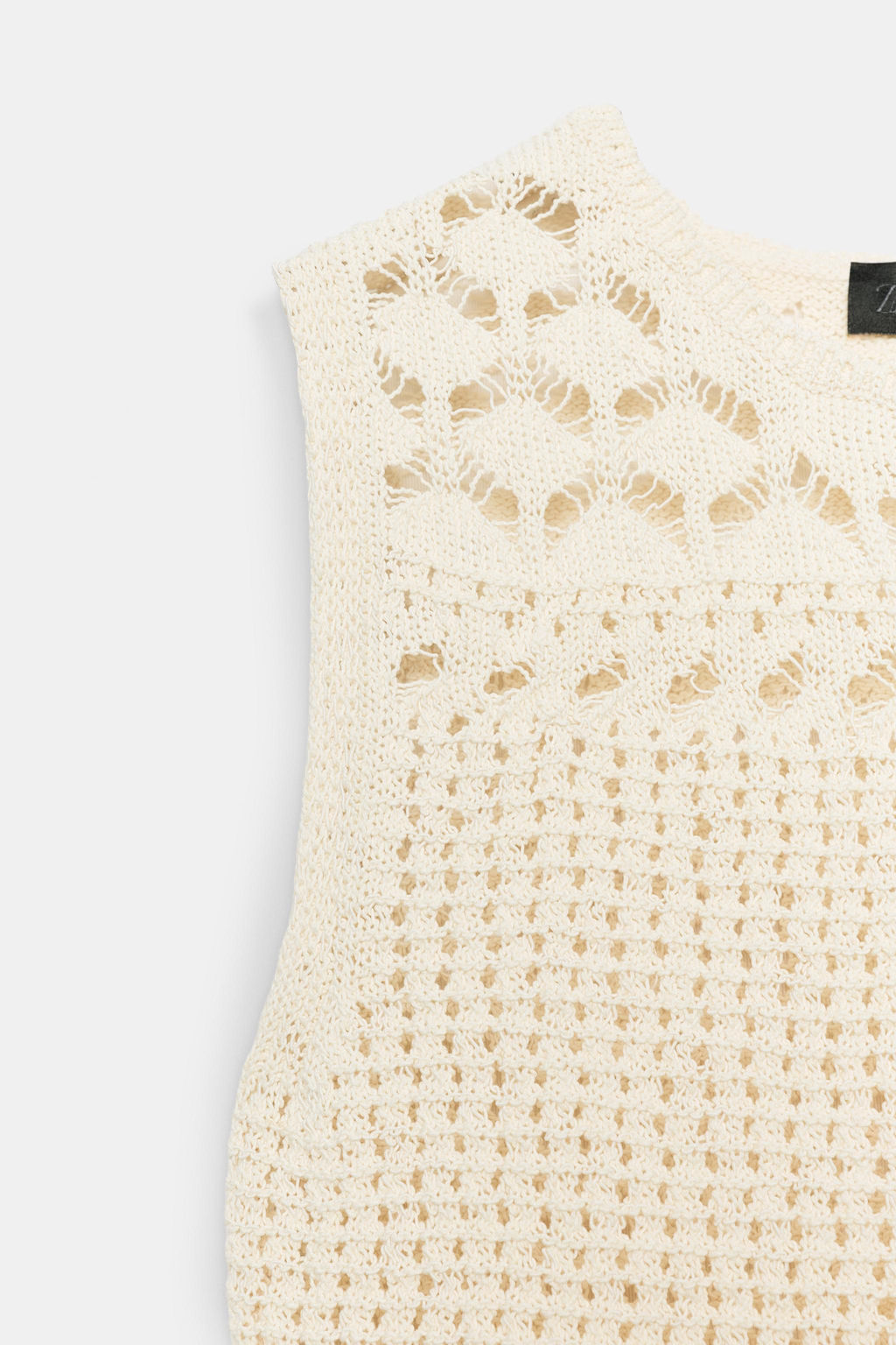 TOP PUNTO POINTELLE / Crudo - Zara фото 8