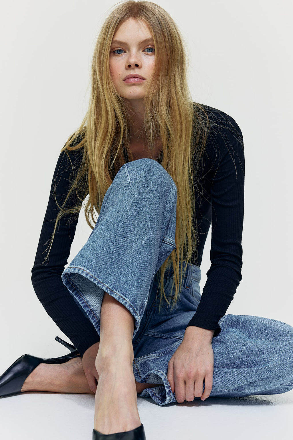 Baggy High Jeans - H&m фото 2