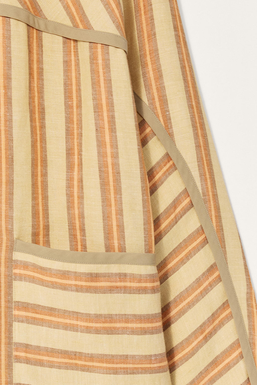 STRIPED LINEN JACKET - LIMITED EDITION - Zara фото 8