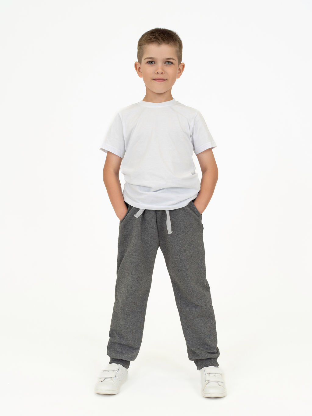 Брюки детские антрацит 413 (146, 76)