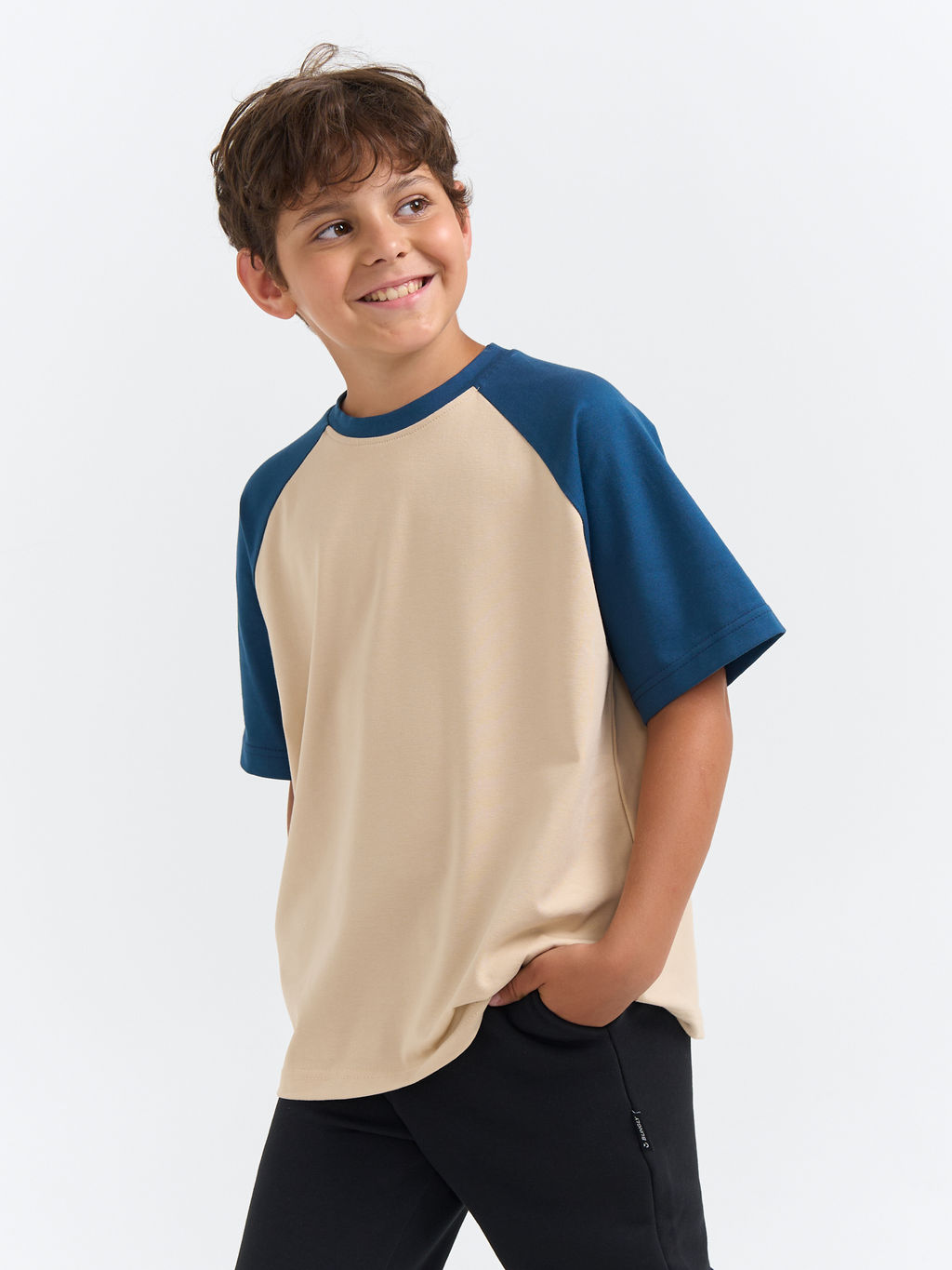 Футболка колор блок Шторм 7+ - Bungly фото 3