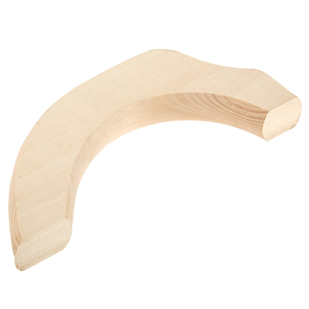 Ручка дверная деревянная Малая 21х9х3см, липа (Россия) - Домашняя мода фото 5