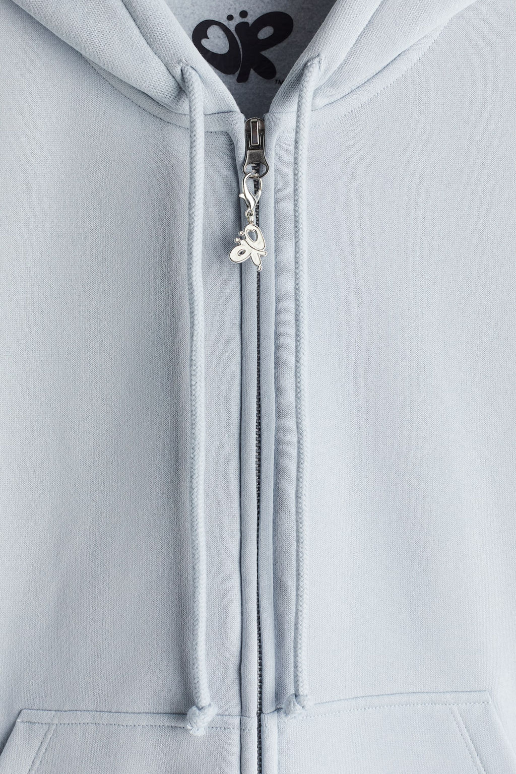 Chaqueta sudadera oversize con capucha y motivo - H&m фото 2