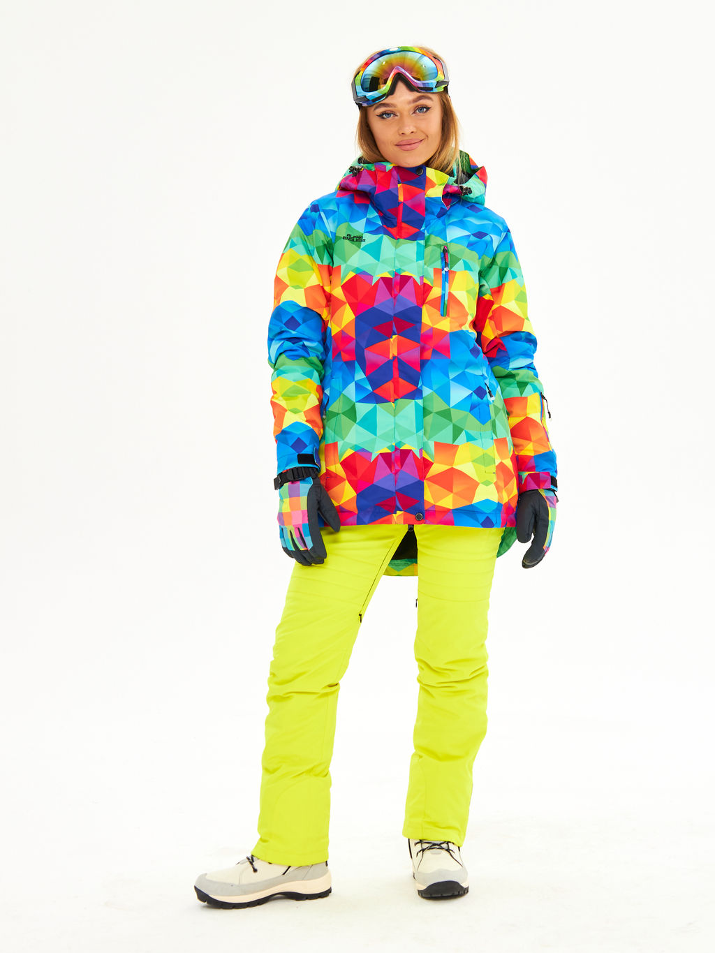 Женская горнолыжная сноубордическая куртка Alpha Endless Ultra Chaleur SNB 423/316_6 Разноцветный  фото 32
