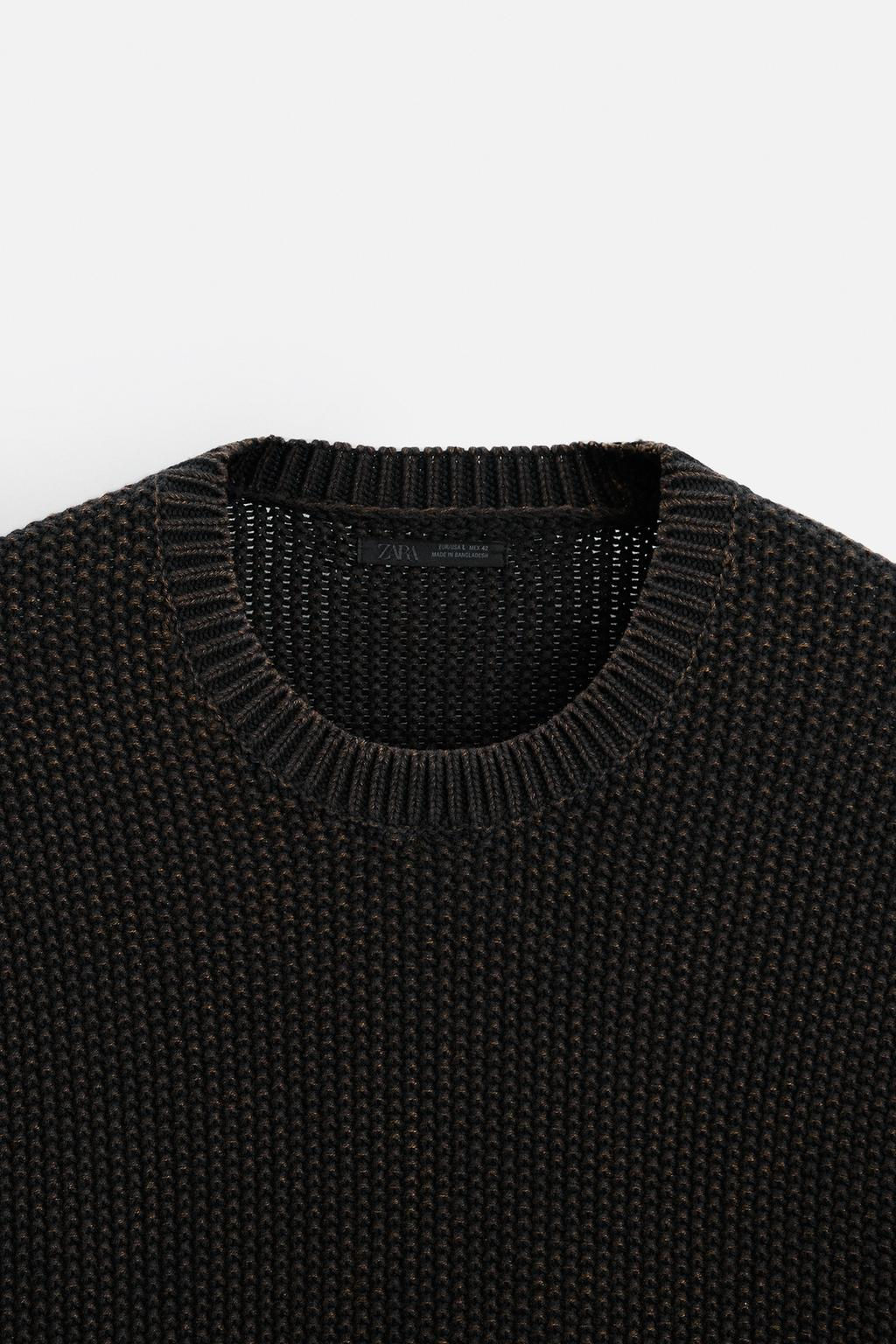 RELAXED FIT SWEATER - Zara фото 17
