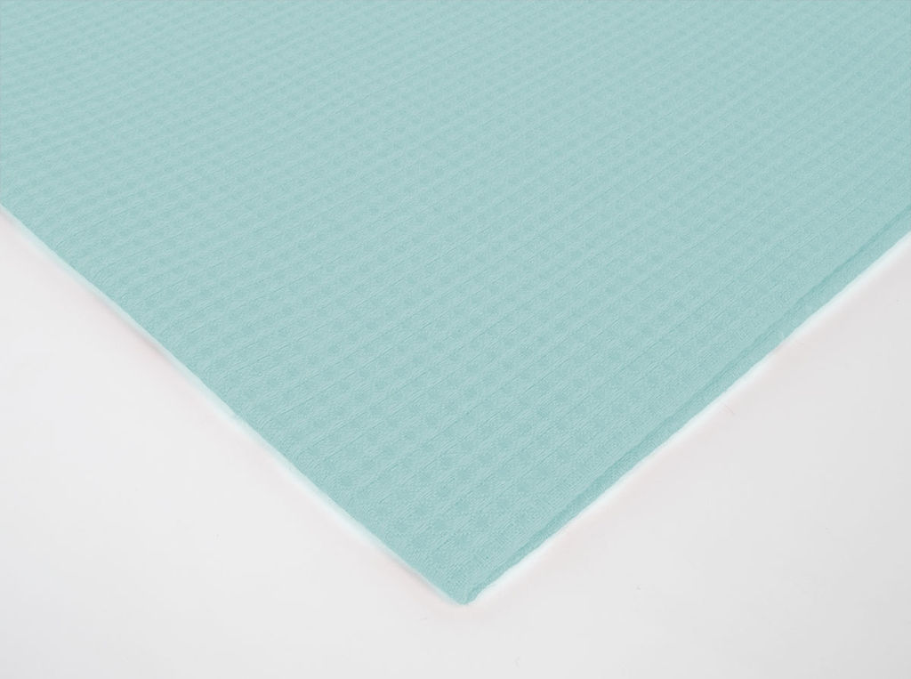 18С61-ШР 50*70 Полотенце "Вафелька" цв. 210 рис. 1 светло-изумрудный