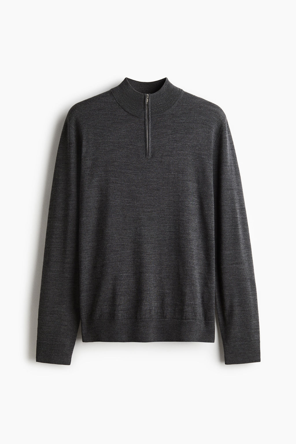 Jersey en lana merino con cremallera Regular Fit - H&m фото 2